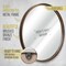 HBCY Creations Wall Mirror for Entryways, Washrooms, Living Rooms and More